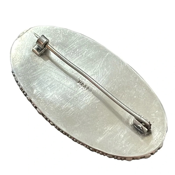 🦋RARE🦋Iridescent🦋Butterfly🦋Wing🦋Sterling Silver “Rio” Brooch - Picture 5 of 6